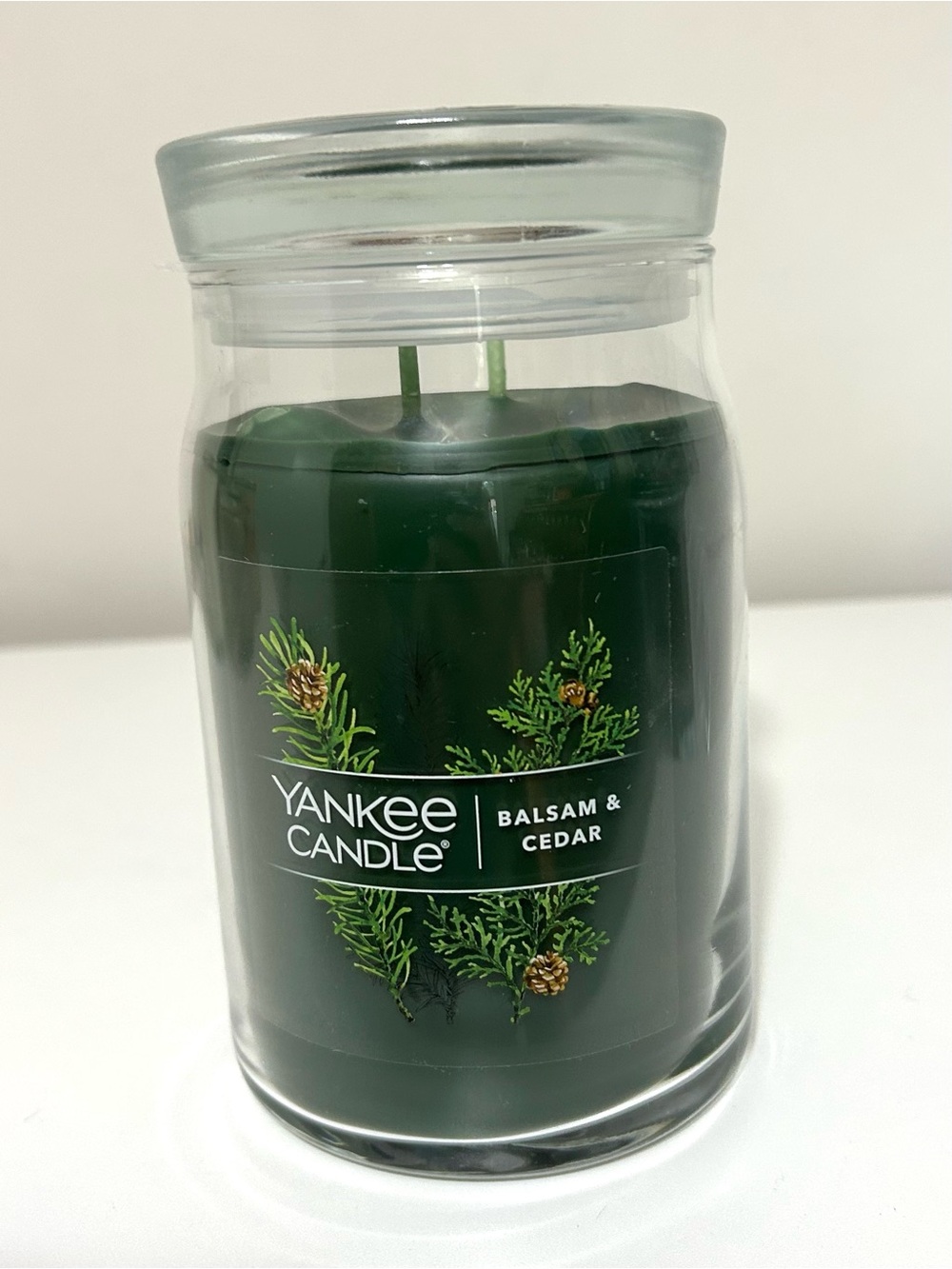 New Yankee Candle, Balsam and Cedar, 20 ounces